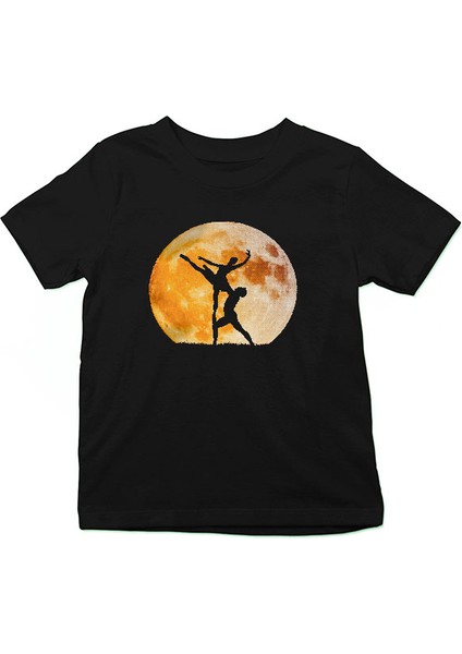 Bale Siyah Unisex Çocuk Tişört T-Shirt