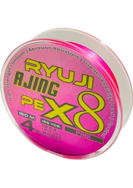 Ajing X8 150M 0.4 Pe Ip Misina