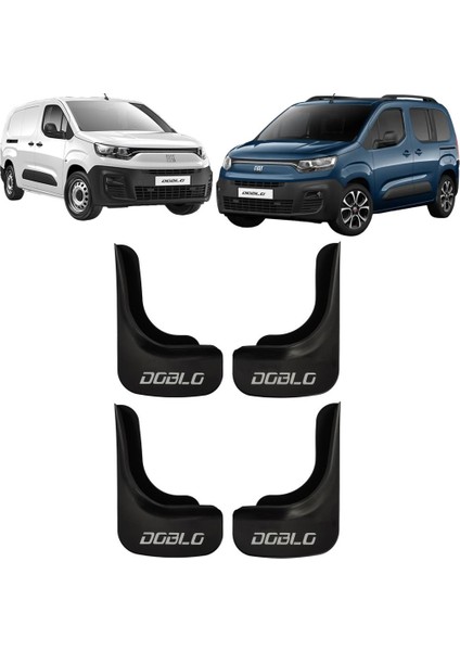 Fiat Doblo 4'lü Set (Ön ve Arka) Paçalık Çamurluk Tozluk DBL1UX001