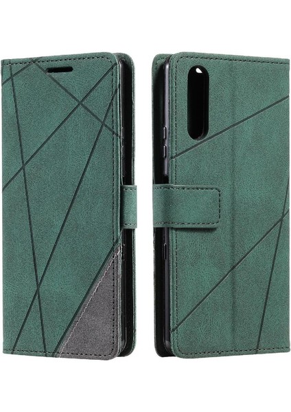 Sony Xperia 1V 2023 Manyetik Pu Deri Telefon Kılıfı (Yurt Dışından)