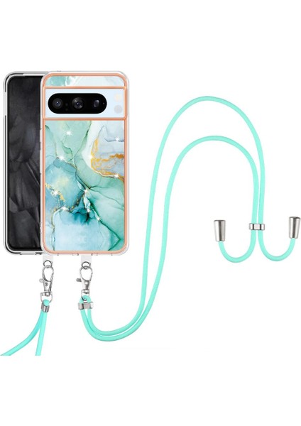 Google Piksel 8 Pro Crossbody Mermer Telefon Kılıfı (Yurt Dışından)