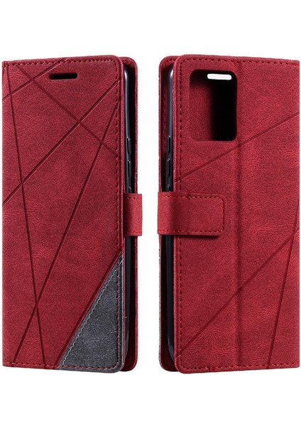 Realme 8 4g/8 Pro Pu Deri Telefon Kılıfı (Yurt Dışından)