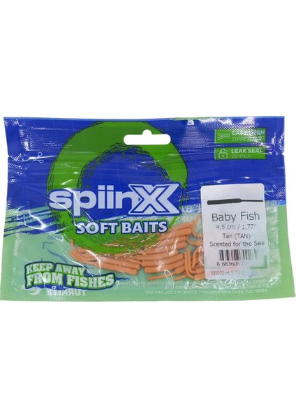 Baby Fish 4.5cm Lrf Slikon Yem