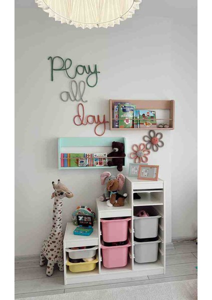 Mia Montessori Bebek ve Çocuk Odası Kitaplık modelleri