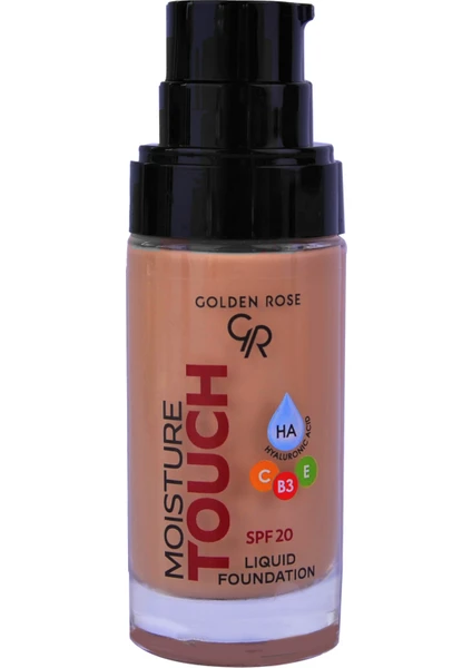 Golden Rose Moisture Touch Liquid Foundation Spf20 No: 113 Nemlendirici Etkili Fondöten - 8691190533786