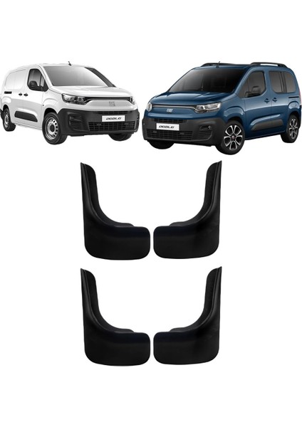 Fiat Doblo 4'lü Set (Ön ve Arka) Paçalık Çamurluk Tozluk DBL0UX001