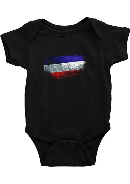 Los Altos Siyah Unisex Bebek Body - Zıbın