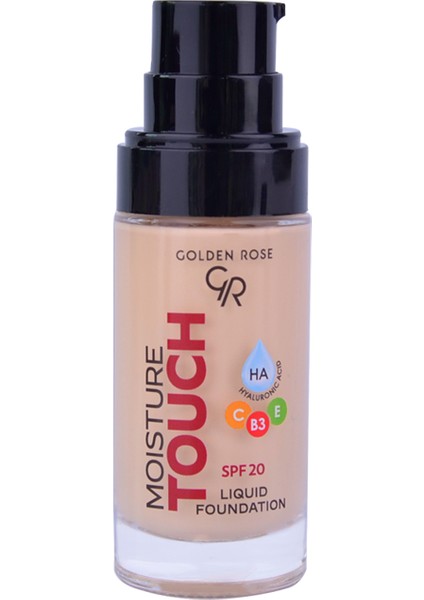 Moisture Touch Liquid Foundation Spf20 No: 101 Nemlendirici Etkili Fondöten - 8691190533663