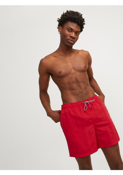 Yazılı Erkek Deniz Şortu 12253118 modelleri