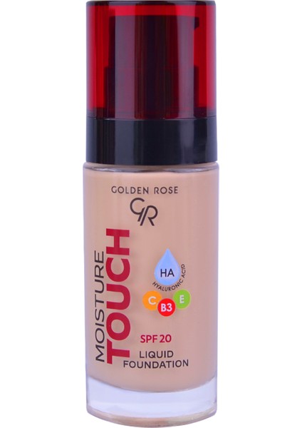 Moisture Touch Liquid Foundation Spf20 No: 102 Nemlendirici Etkili Fondöten - 8691190533670