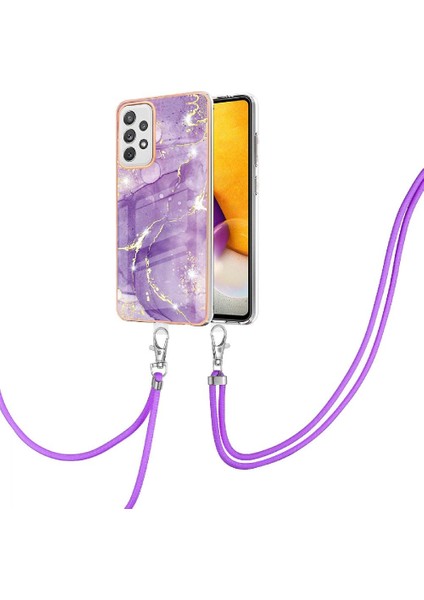 Samsung Galaxy A72 5g/4g Anti-Scratch Yumuşak Crossbody Kordon (Yurt Dışından)