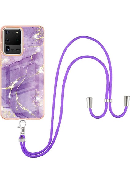 Samsung Galaxy S20 Ultra 5g Anti-Scratch Yumuşak Crossbody Kordon (Yurt Dışından)