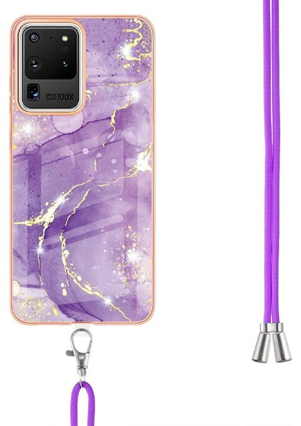 Samsung Galaxy S20 Ultra 5g Anti-Scratch Yumuşak Crossbody Kordon (Yurt Dışından)