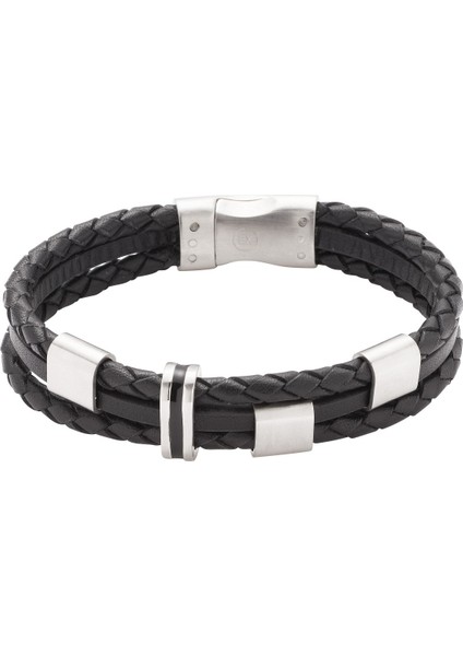 Paslanmaz Çelik Elemanlı Çarpıcı Manyetik Bileklik