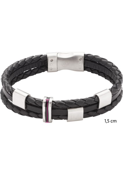 Paslanmaz Çelik Elemanlı Çarpıcı Manyetik Bileklik modelleri