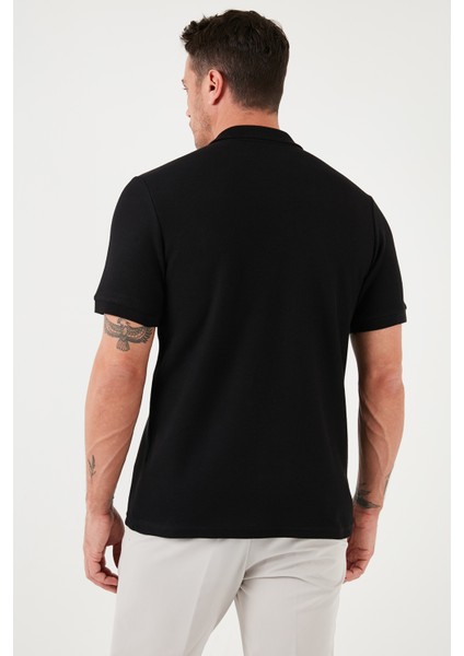 Pamuklu Regular Fit Fermuarlı Polo Yaka T Shirt Erkek Polo Yaka T Shirt 5902434 indirimleri