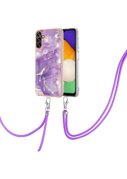 Samsung Galaxy A54 5g Için Crossbody Kordon Askısı Mermer Tampon Yumuşak (Yurt Dışından) fırsatları