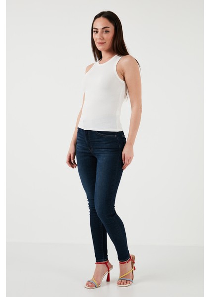 Mile High Süper Skinny Fit Yüksek Bel Jeans Bayan Kot Pantolon A9356