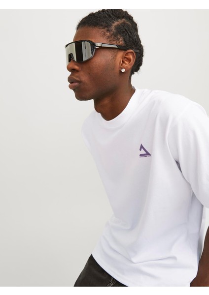 Erkek Bisiklet Yaka Baskılı T-Shirt - 12258622 fiyatları