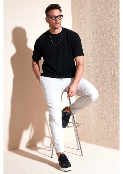 Pamuklu Bisiklet Yaka Regular Fit Basic T Shirt Erkek T Shirt 5902767 fiyatları