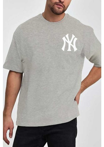 Ny Baskılı Bisiklet Yaka Tshirt fiyatları