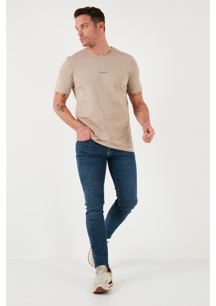 % 100 Pamuk Bisiklet Yaka Regular Erkek T Shirt 5902757 fırsatları