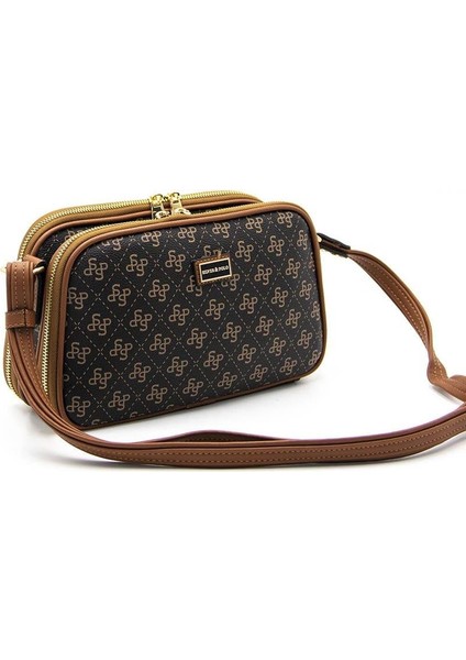 Kahve Sarı - Taba SP899 Kadın Çapraz Çanta indirimleri