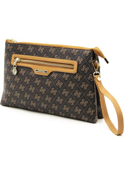 Kahve Sarı - A.taba SP1129 Kadın Çapraz Çanta indirimleri