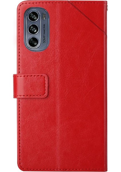 Motorola G62 5g Telefon Kılıfı Için Kılıf Deri Cüzdan Kapak Çevirin Kitap Katlanır (Yurt Dışından)