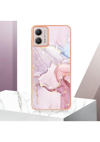 Motorola Moto G53 5g Ince Tpu Yumuşak Tampon Koruma Mermer Için Kılıf (Yurt Dışından) modelleri