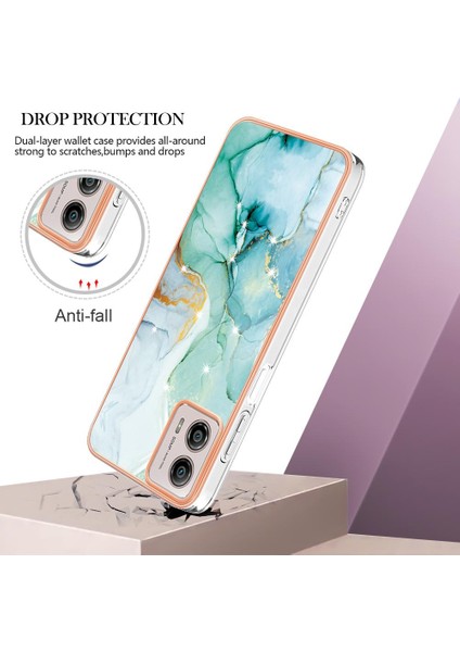 Motorola Moto G53 5g Ince Tpu Yumuşak Tampon Koruma Mermer Için Kılıf (Yurt Dışından) indirimleri