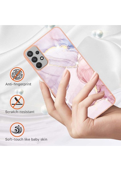 Samsung Galaxy A32 5g Yumuşak Tampon Ince Tpu Mermer Desen (Yurt Dışından) modelleri
