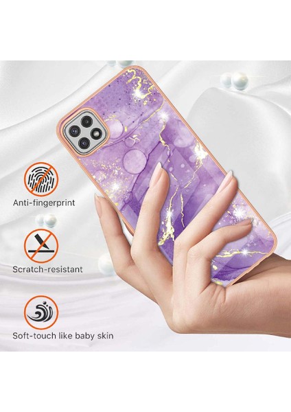 Samsung Galaxy A22 5g Yumuşak Tampon Koruma Için Kılıf Ince Tpu Mermer (Yurt Dışından) fırsatları