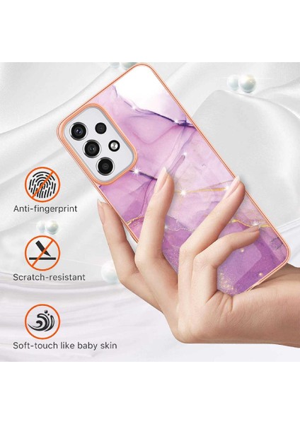 Samsung Galaxy A33 5g Ince Tpu Yumuşak Tampon Mermer Desen (Yurt Dışından) fırsatları