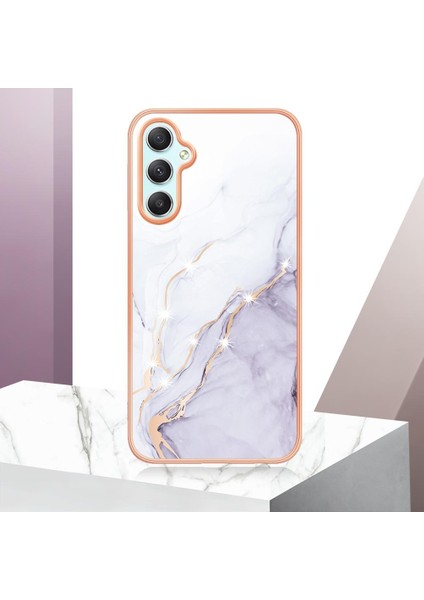Samsung Galaxy A24 Yumuşak Tampon Koruma Mermer Desen Ince Tpu (Yurt Dışından) modelleri