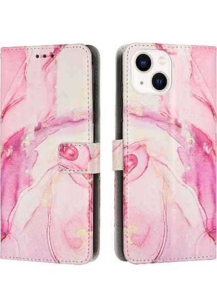 IPhone 14 Artı Kart Ekleme Darbeye Kapak Kapak Cüzdan Kılıf (Yurt Dışından)