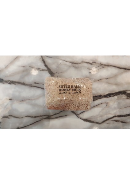 Kabak Lifli % 100 Doğal Ballı Sütlü Sabun -120 Gram