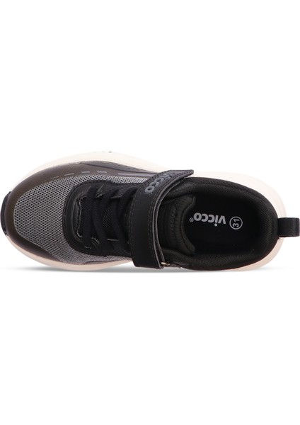 Unco Hafif Erkek Çocuk Siyah Sneaker