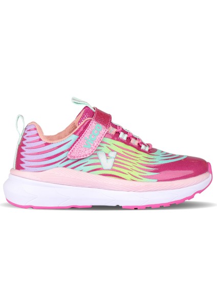 Maggie Işıklı Kız Okul Öncesi Fuşya Sneaker
