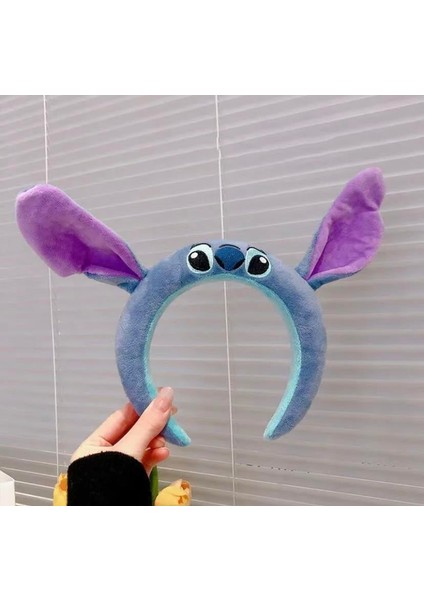 Stitch Tasarımlı Peluş Taç