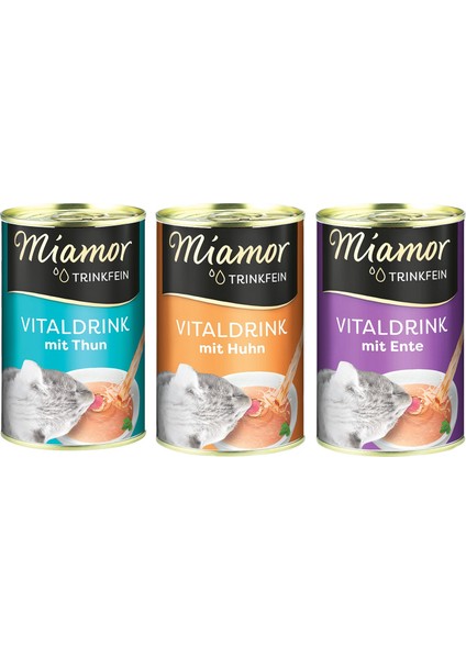 3 Çeşit Kedi Çorbası Karma 135 Ml. x 3 Adet