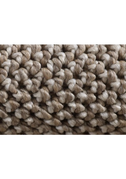 Yumuşak Bukleli Sisal Jüt Salon Oturma Odası Kahverengi Renkli Halı