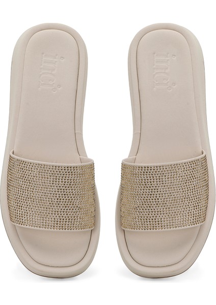 Incı Maray 4fx Krem Kadın Terlik fırsatları