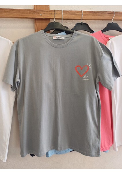 Baskılı Oversize T.shırt