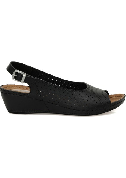 162750.Z4FX Siyah Kadın Comfort Sandalet