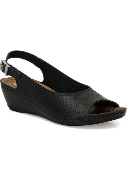 162750.Z4FX Siyah Kadın Comfort Sandalet