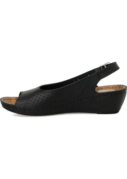 162750.Z4FX Siyah Kadın Comfort Sandalet