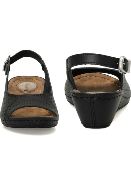 162750.Z4FX Siyah Kadın Comfort Sandalet