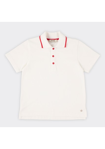 Yakalı Kısa Kollu T-Shirt