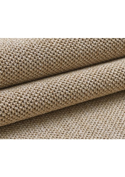 Yumuşak Bukleli Sisal Jüt Salon Oturma Odası Bej Renkli Yuvarlak Halı modelleri